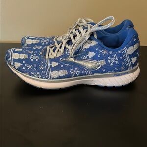 Brooks Blue Snowflake Running Shoes